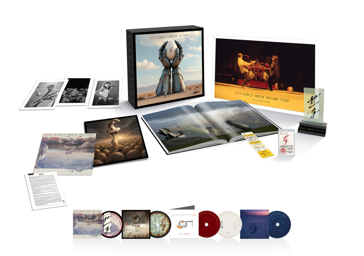 Grace Under Pressure 180g 5LP/1BD Box Set